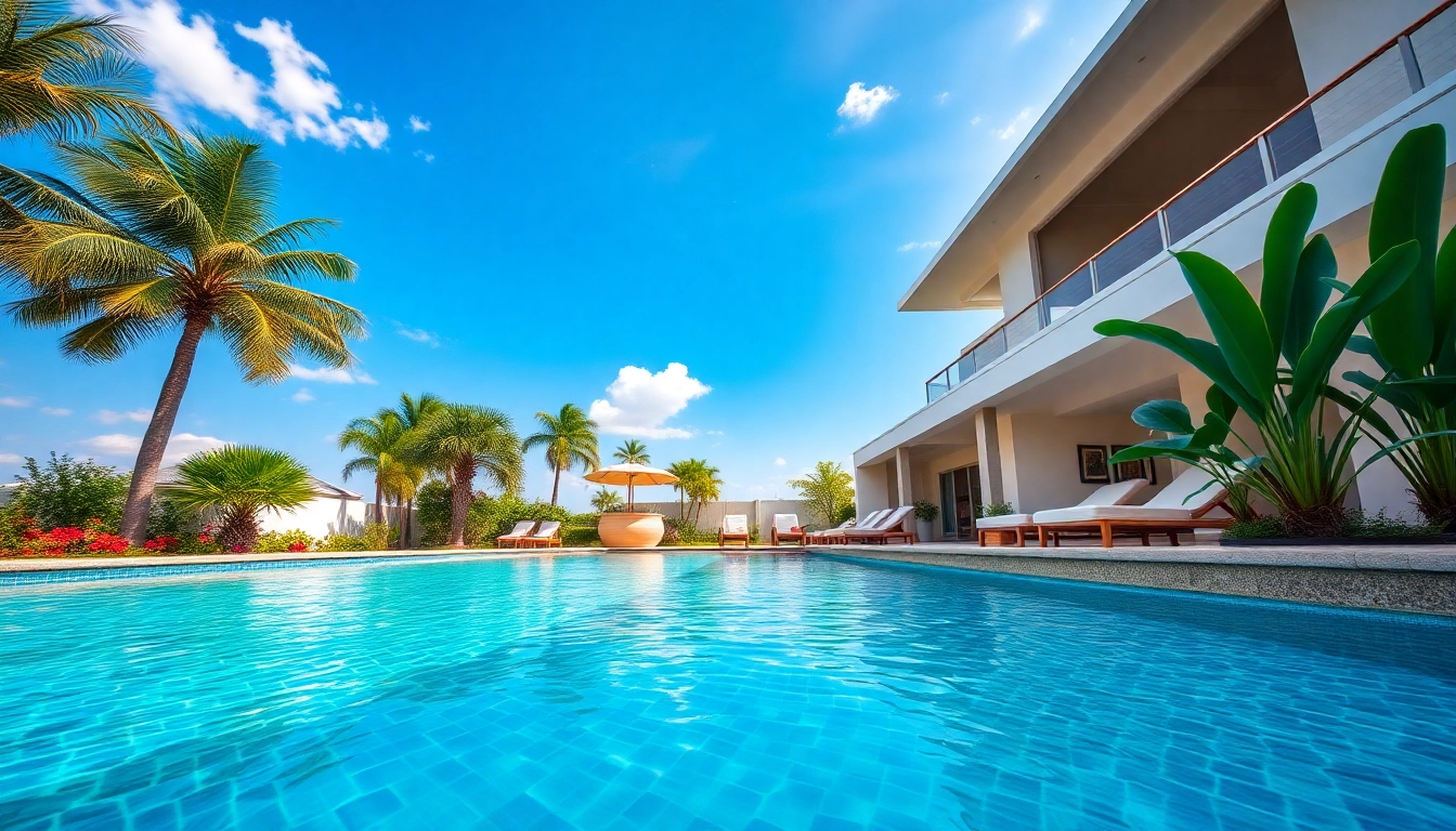 Enhance your knowledge of phuket property management with a stunning villa featuring a refreshing swimming pool.