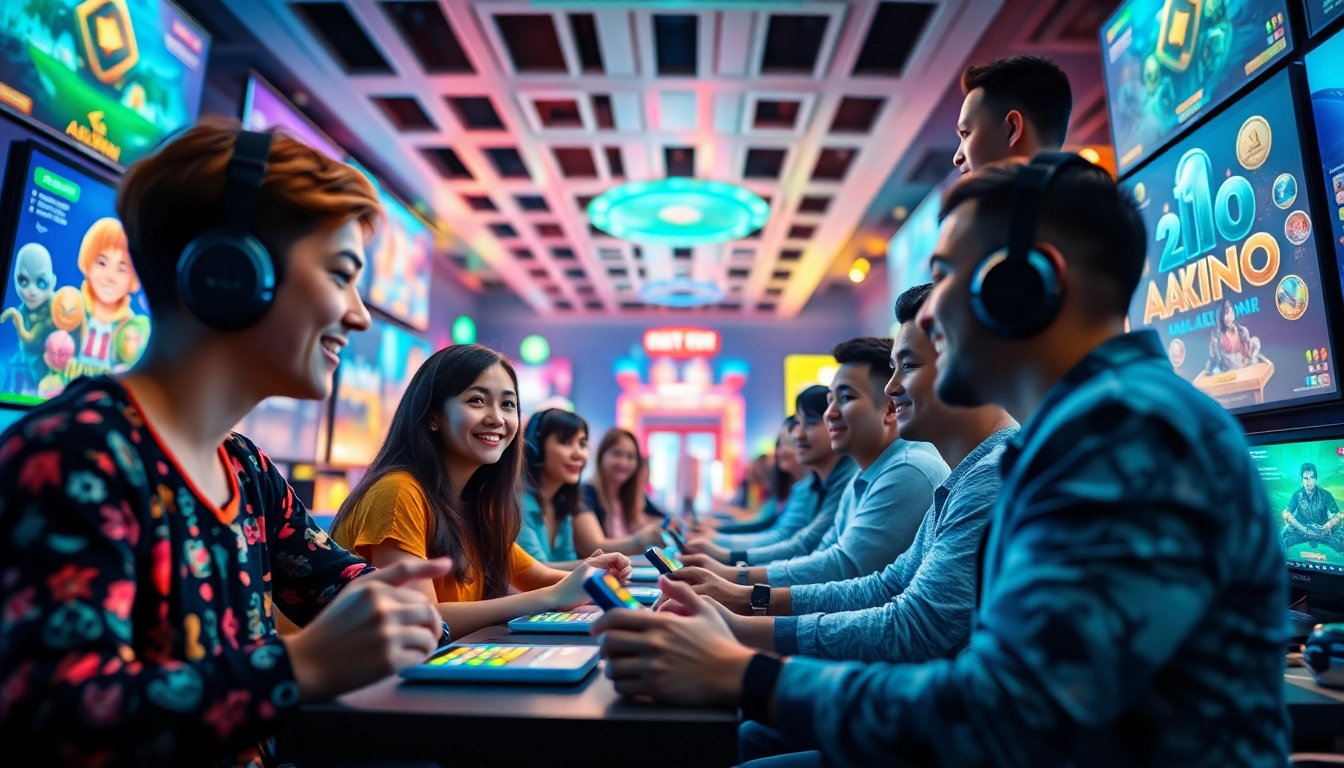 Engaging visual of LIÊN MINH KJC, showcasing diverse online gaming experiences in a vibrant digital landscape.