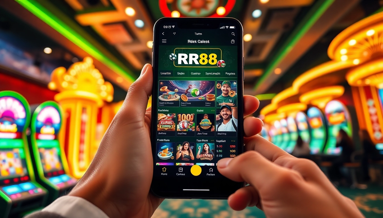 Engage with the thrilling experience of RR88 online gambling platform featuring modern casino games.