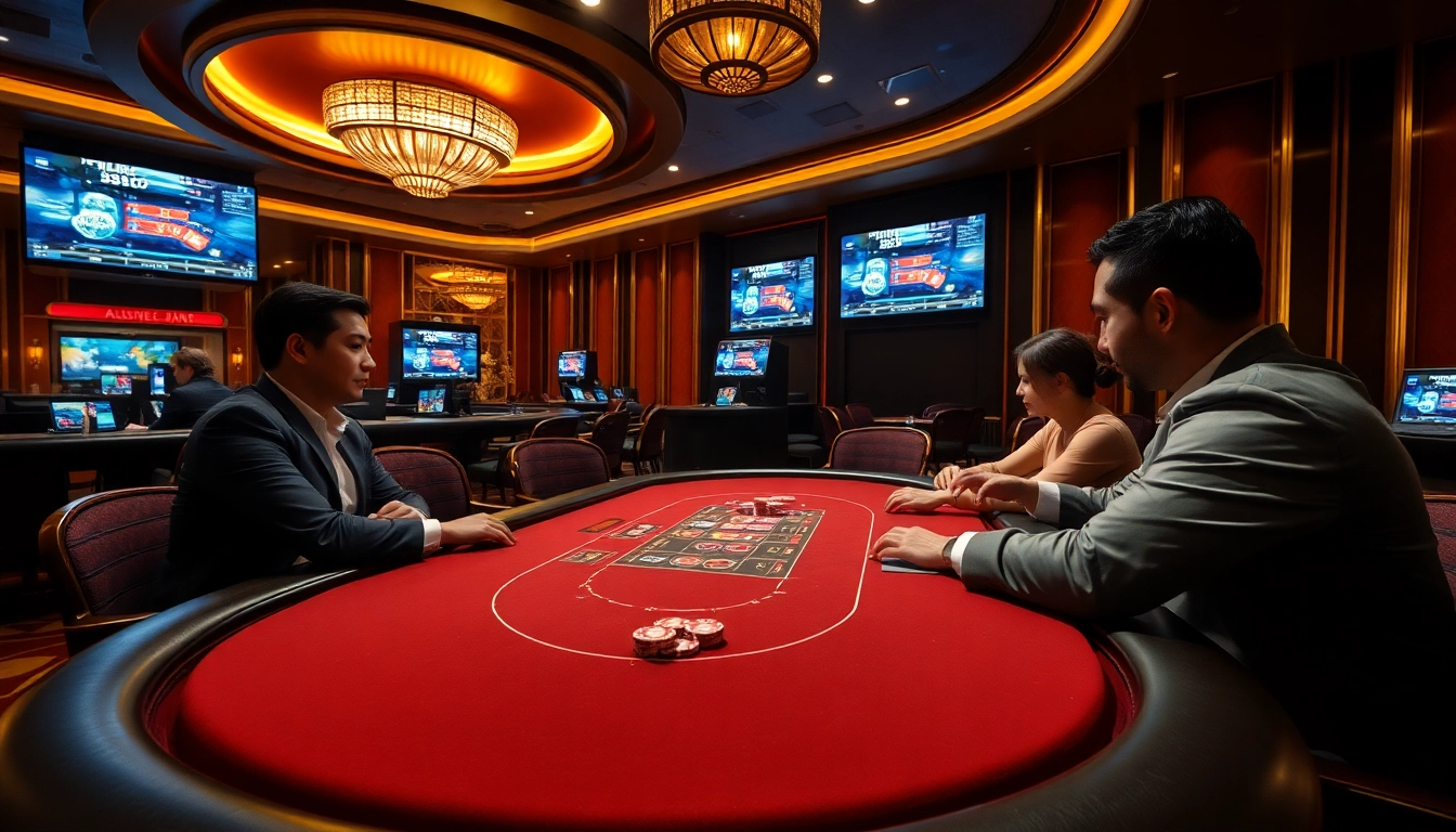 Experience the excitement of LC88 Vip in a luxurious online gambling environment with high-stakes poker.