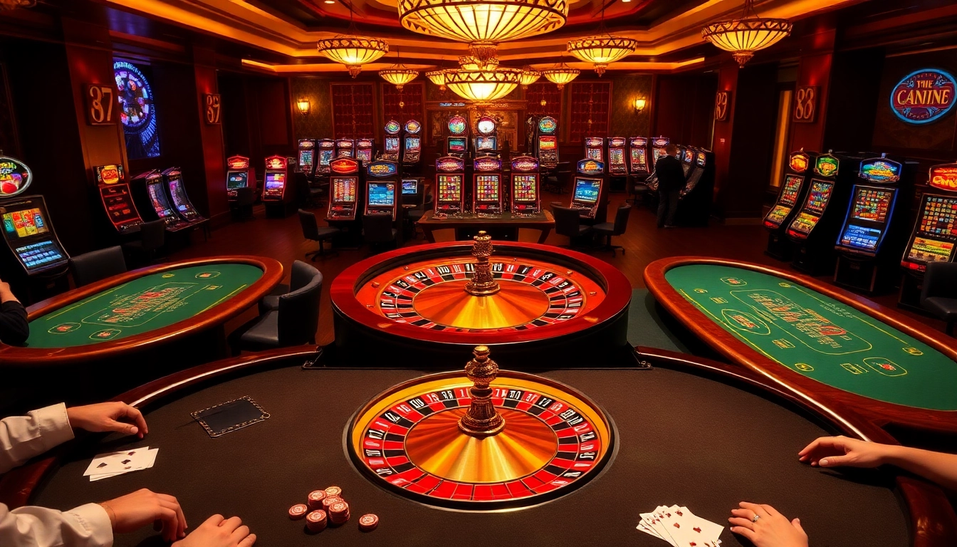 Experience thrilling gameplay at King88 com with vibrant casino tables and engaging players.