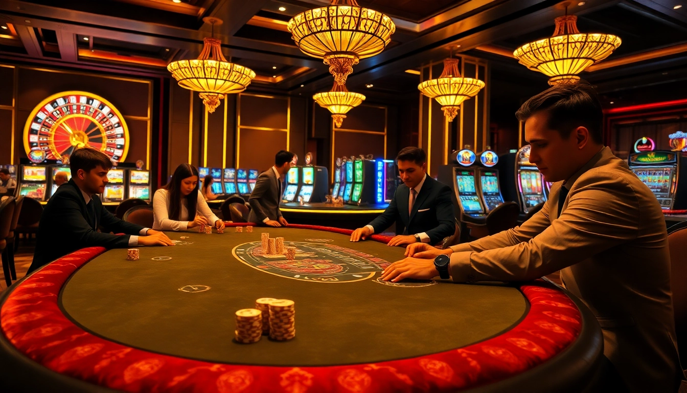 Experience professional poker action at https://789bet7a.com/ with a luxurious casino scene.