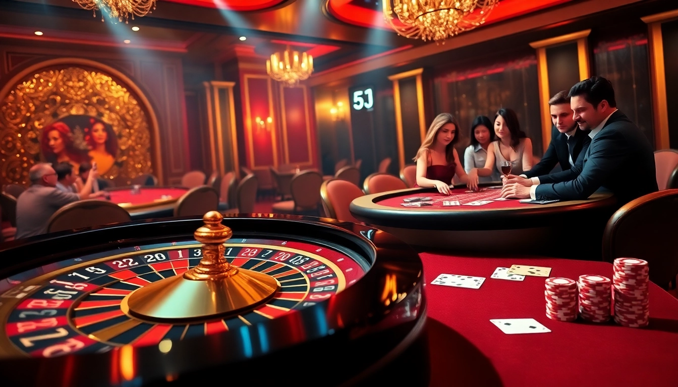 Exciting gambling action at 78winbiz.com with roulette and poker chips.