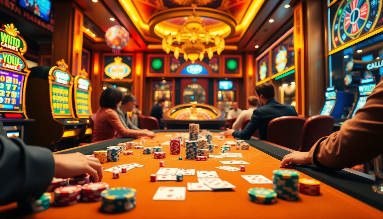 Experience the thrill of gambling at XX88 with intense poker action and vibrant casino ambiance.
