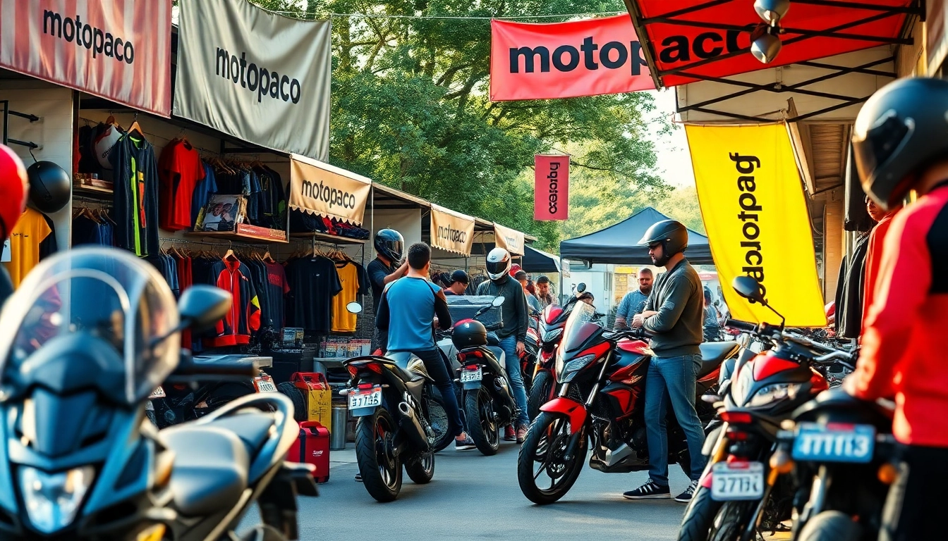 Accessoires de moto excitants sur le marché Motopaco, présentant des équipements innovants et des designs vibrants.
