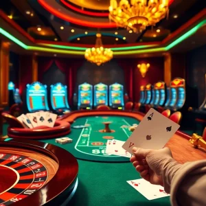Experience excitement at luck8 trang chủ with vibrant casino games and betting action.