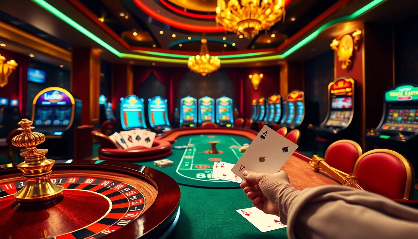 Experience excitement at luck8 trang chủ with vibrant casino games and betting action.