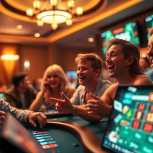 Exciting online gameplay at w88.nyc casino, showcasing vibrant Baccarat and Blackjack moments.