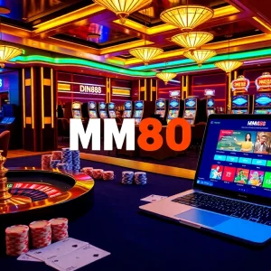 MM88 online casino showcasing poker, roulette, and engaging gambling activities.