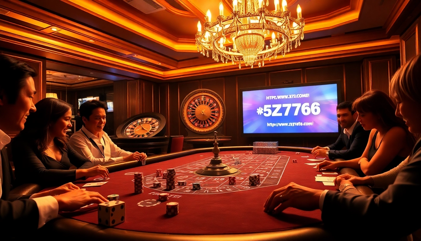 Experience thrilling casino action at https://www.5z7776.com/ with vibrant poker tables, chips, and dice.
