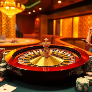 Experience the excitement of luckywin at a vibrant casino with roulette and poker.