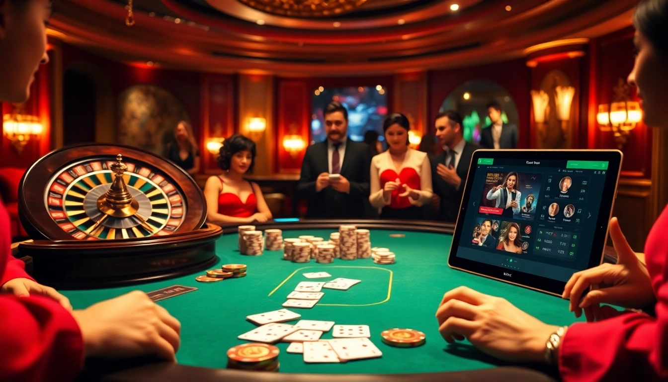 Engage with thrilling casino action by logging in to enjoy high-stakes poker games and roulette!