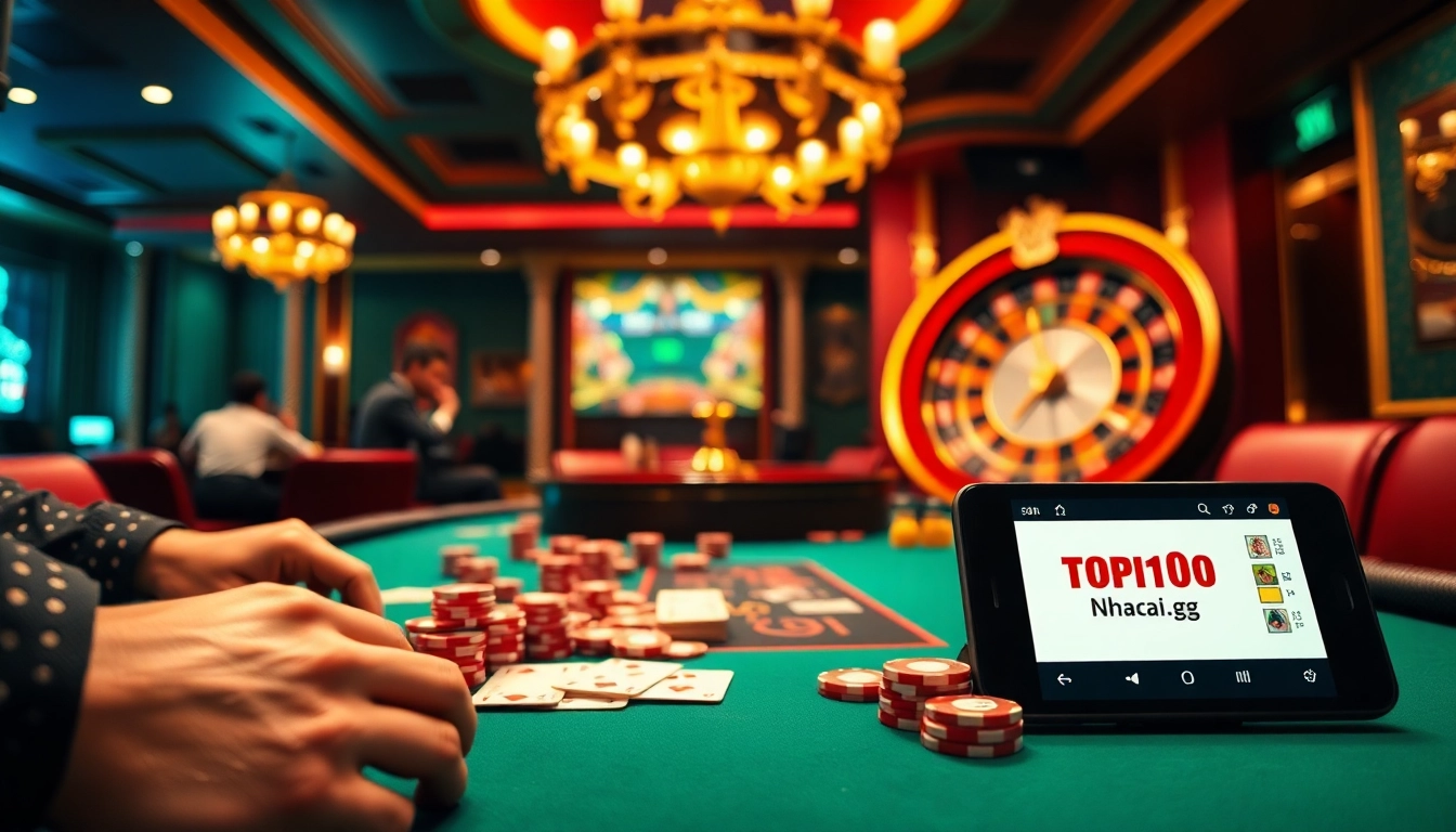 Experience high-stakes poker action at https://top10nhacai.gg/ with vibrant casino atmosphere and engaged players.