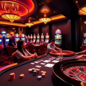 Experience thrilling gaming action at SODO66 Casino with vibrant tables and exciting gameplay.
