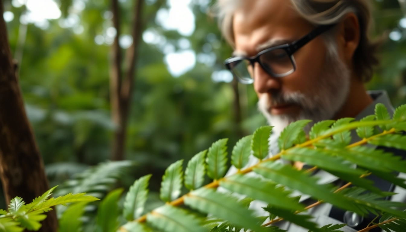 Learn how to get dmt naturally from a close-up of a Mimosa hostilis plant.