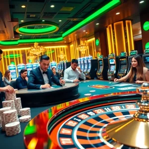 DABET casino offers an exciting gambling experience with vibrant games and professional dealers.