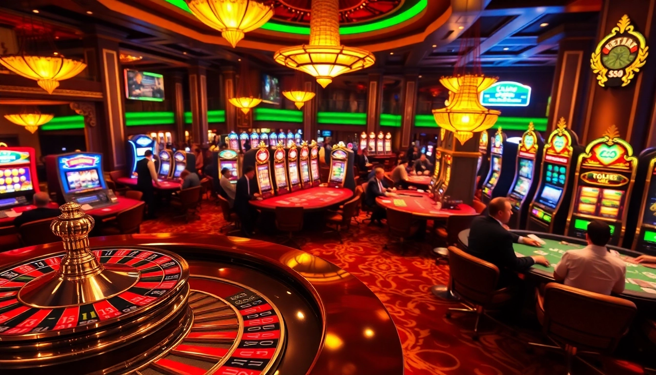 Experience the thrill of winning strategies at Tg88.com with an elegant casino scene.