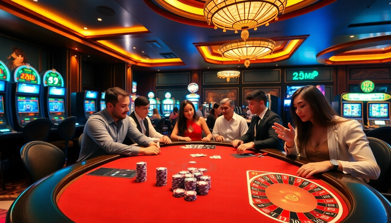 Experience the excitement of Nhà Cái Uy Tín with thrilling casino games and luxurious poker tables.