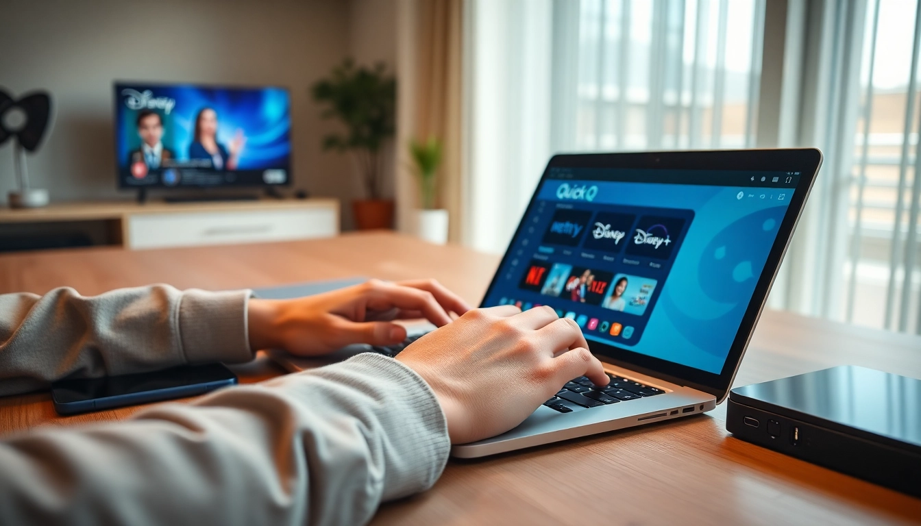 在现代数字工作空间体验 quickq电脑版，享受无缝连接与安全流媒体