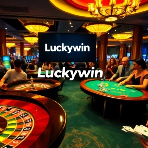 Experience the excitement of gaming at Luckywin Casino with thrilling slot machines and card games.