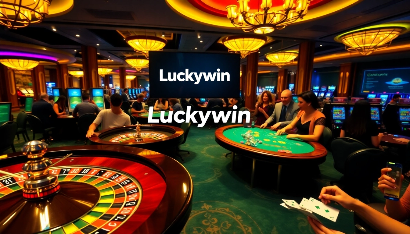 Experience the excitement of gaming at Luckywin Casino with thrilling slot machines and card games.