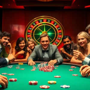 Experience the thrill of winning at https://13win.vegas/ with chic poker action surrounded by vibrant casino excitement.