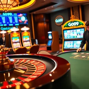 Experience thrilling odds at Go99 with a luxurious casino atmosphere featuring roulette and poker.