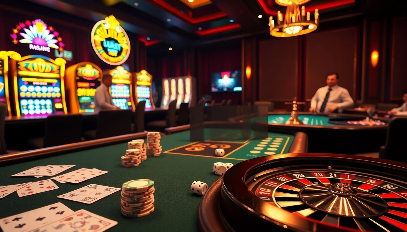 Players winning big at UU88's luxurious casino table games, showcasing excitement and action.