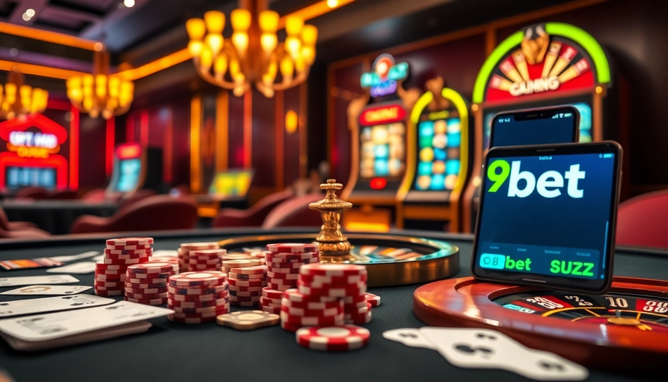 Experience the thrill of online gambling at 9bet.buzz with engaging casino games.