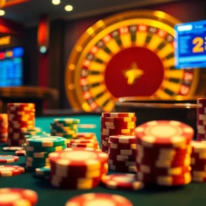 Players engaging in thrilling card games and roulette, showcasing zbet's excitement.