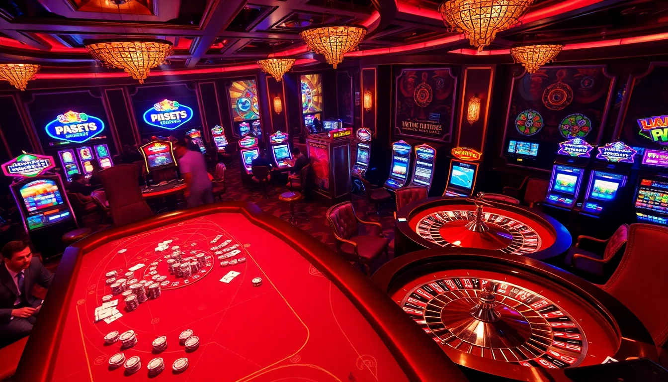 Experience f789 excitement at a vibrant casino table with cards and chips.