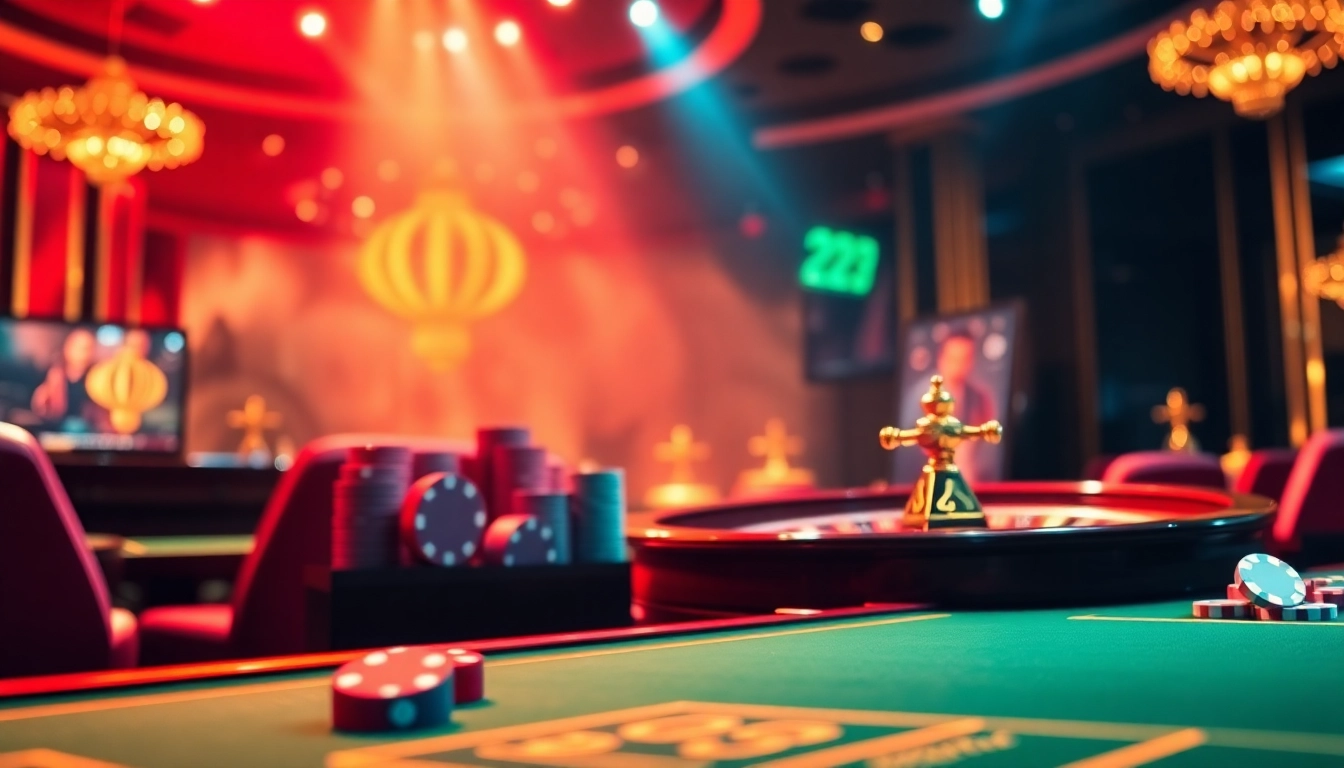 Experience thrilling gameplay at 23win with vibrant casino elements and modern gaming interfaces.