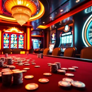 Engage with the SX88 casino experience, playing high-stakes poker in a luxurious setting.
