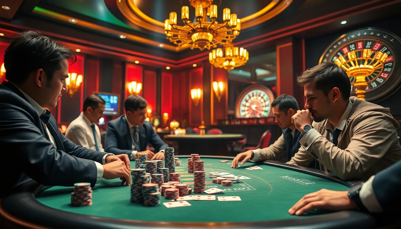 Experience high-stakes poker action at https://onbet11.net/ with tension, excitement, and luxury at the table.