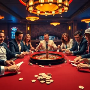 Engaged players at 789club enjoy an exciting casino experience with dynamic tables and vibrant atmosphere.