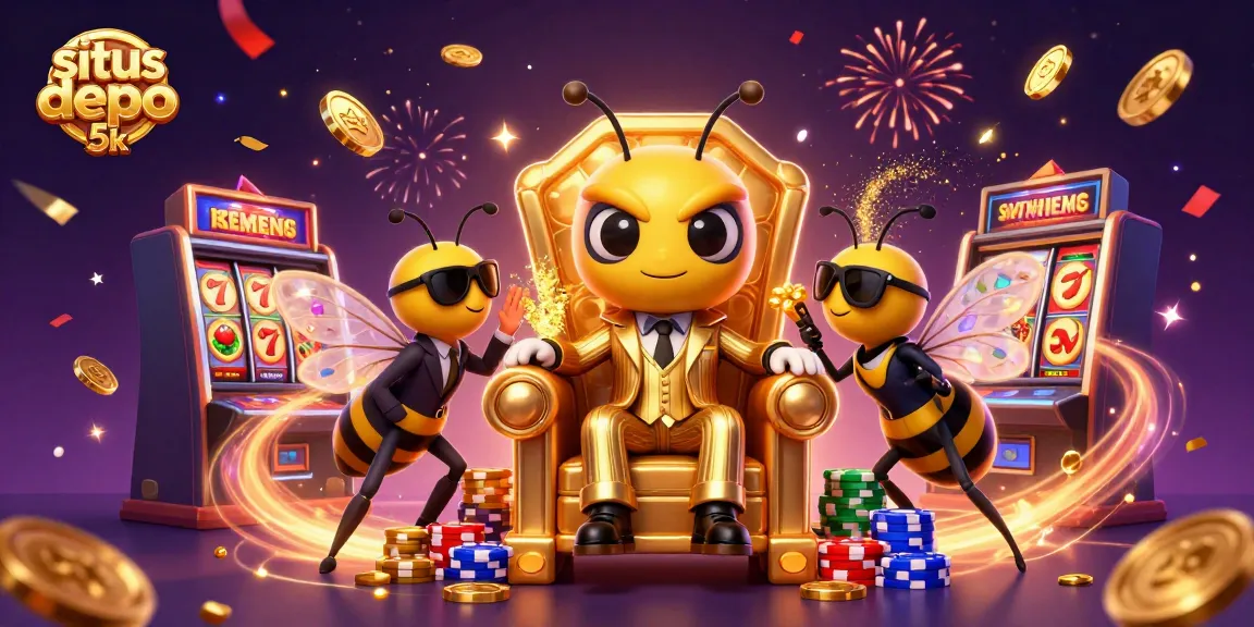 Experience thrilling wins at situs depo 5k with unique slot machines and vibrant gaming elements.